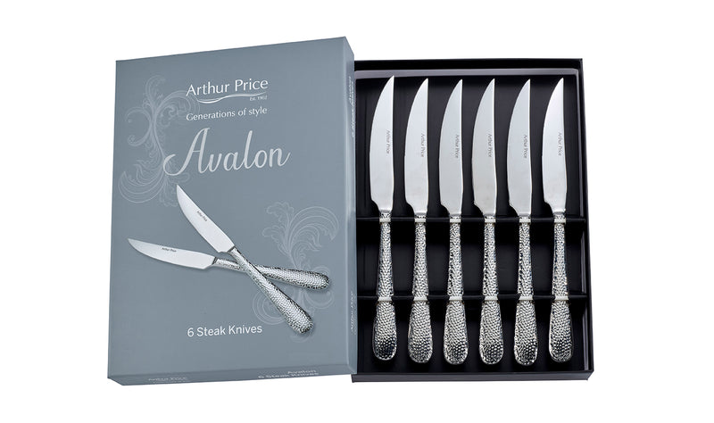 Avalon Box of 6 Steak Knives